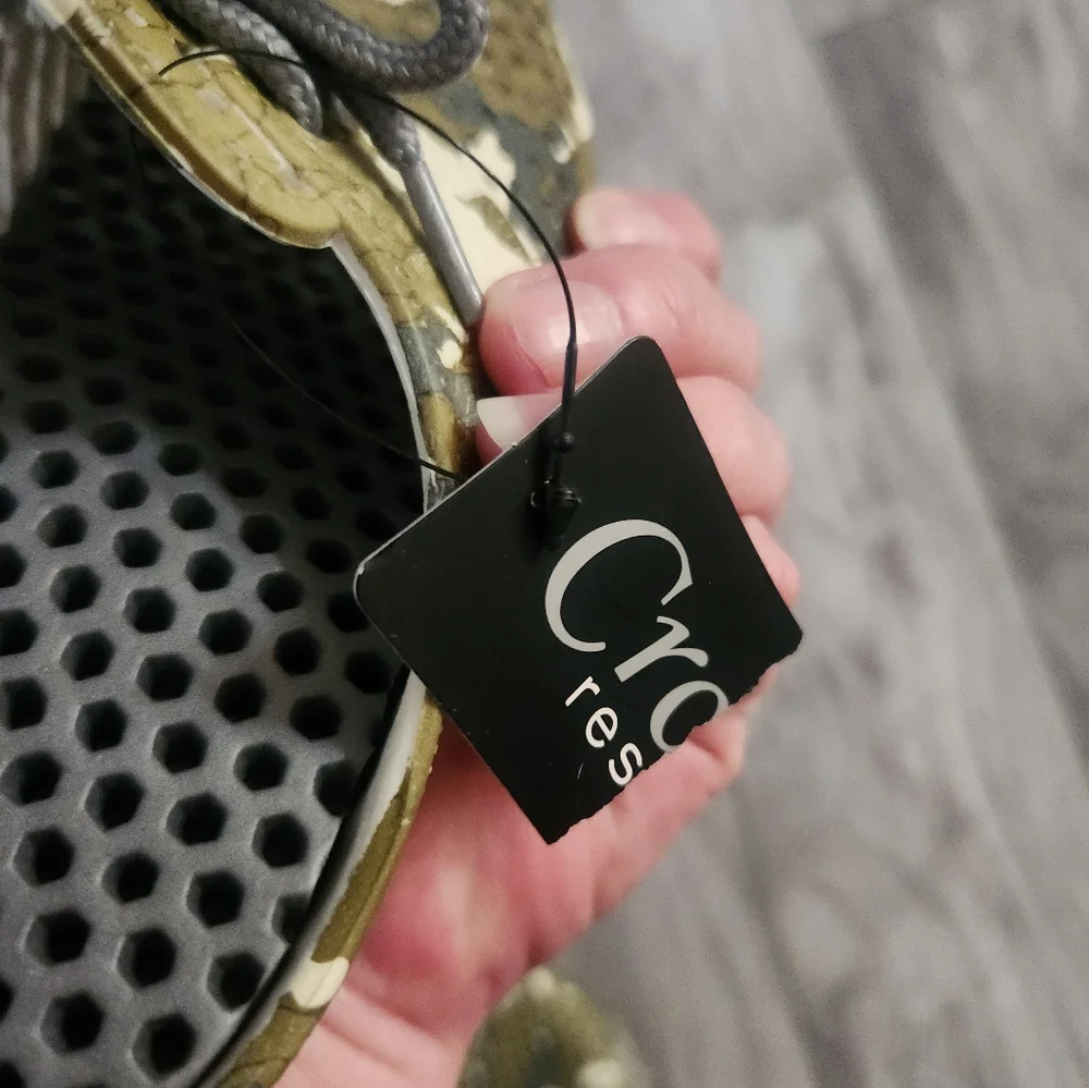Nwt Cromer Camo Air Walk Clogs size 11/12